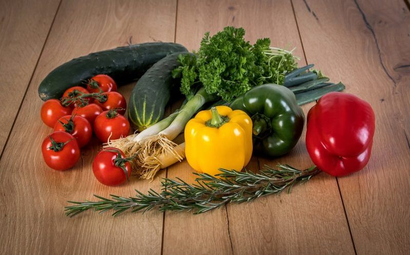zelenina a bylinky na chudnutie